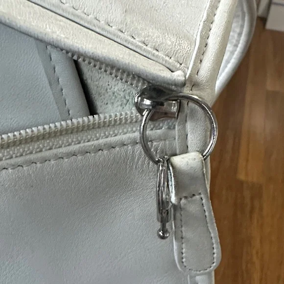Coach Off-White Leather Backpack - Picture 5 of 5